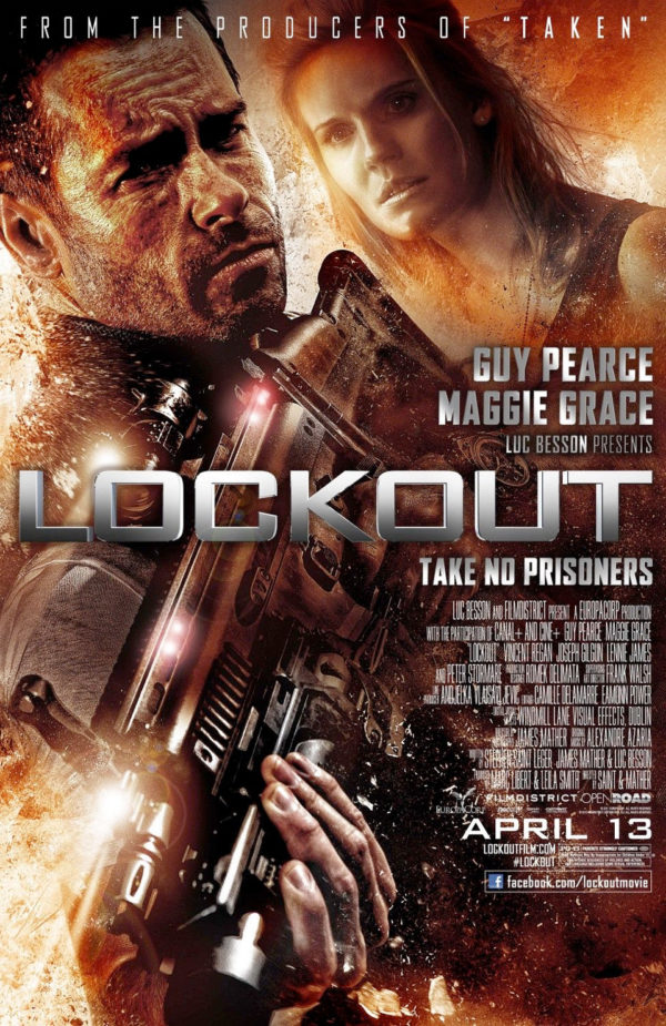 Movie poster for Lockout