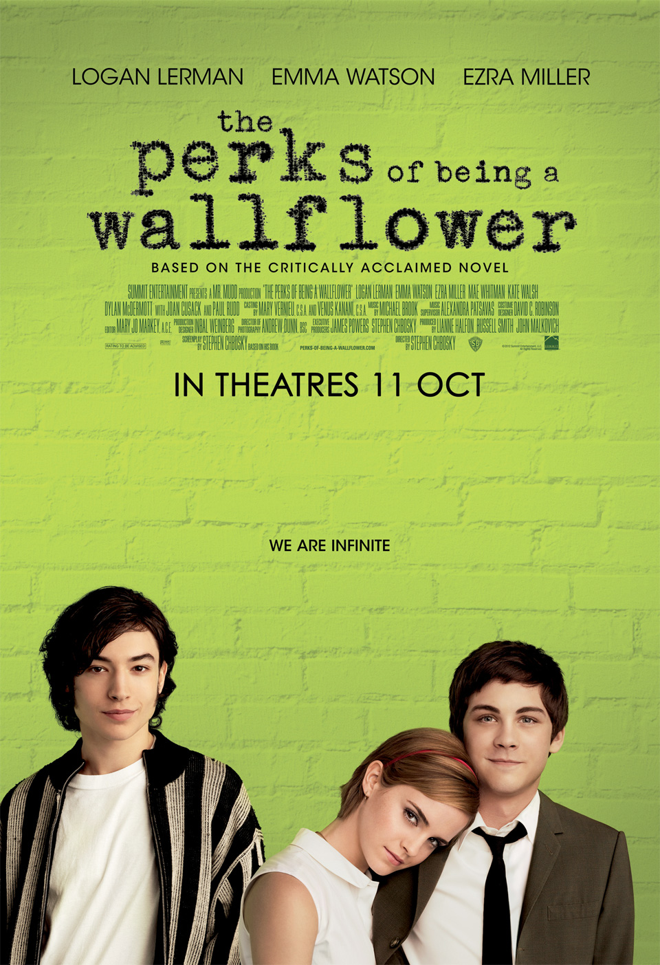 Movie poster for The Perks of Being a Wallflower