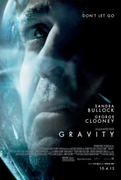Movie poster for Gravity.