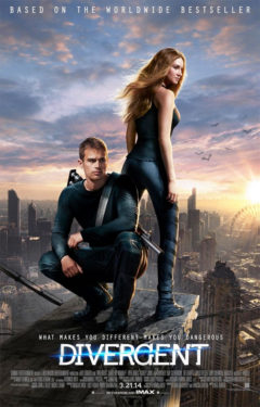 Movie poster for Divergent.