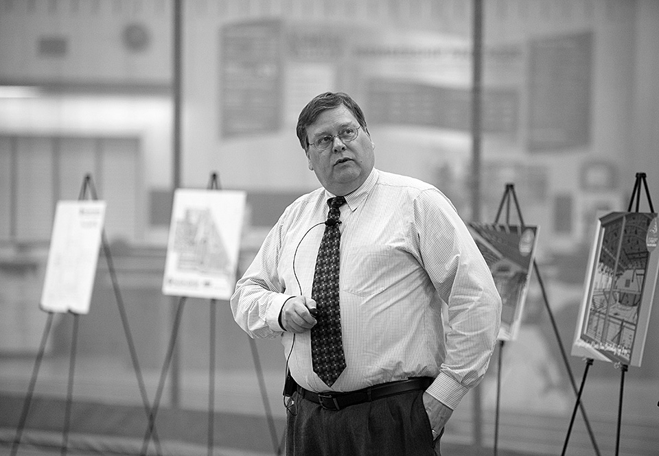 Dale Braun, campus planner.