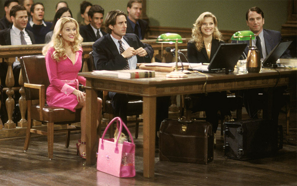 Reese Witherspoon stars as law student Elle Woods in the 2001 comedy Legally Blonde. (Metro Goldwyn Mayer)