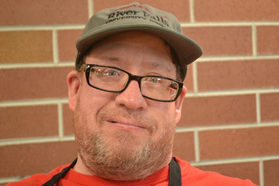 UWRF dining employee Tony Bollig